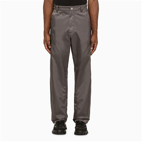 prada re nylon trousers|prada reflective pants.